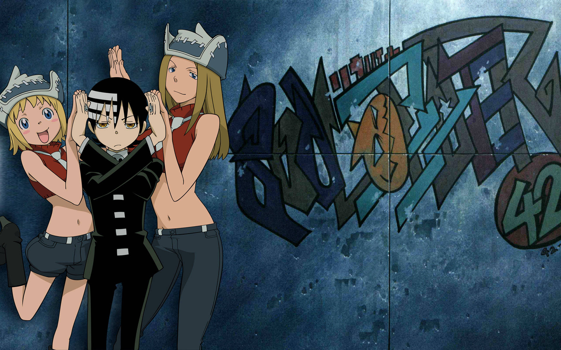 Demon Twin Guns Soul Eater Characters Background