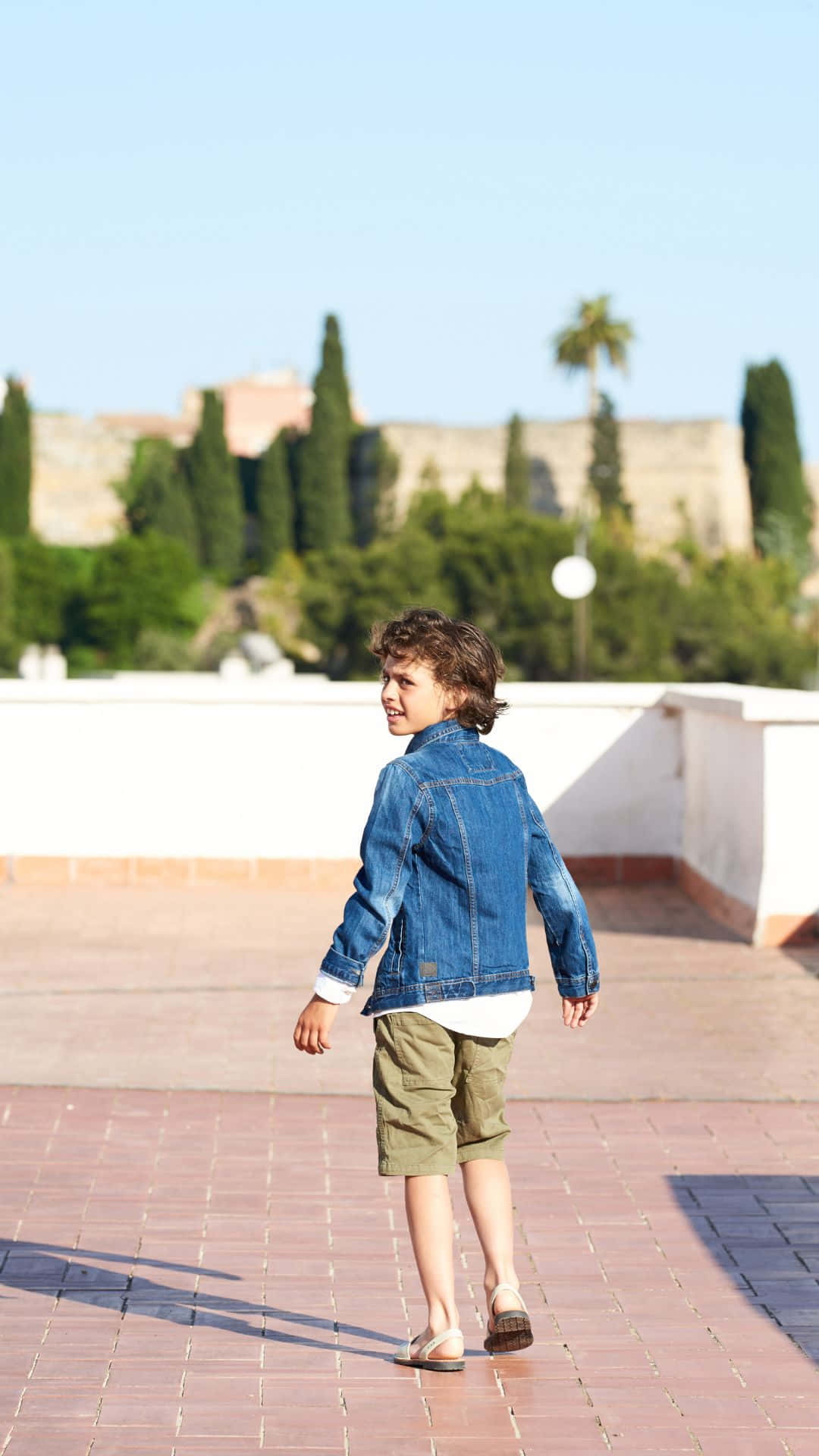 Denim Stylish Boy On Rooftop