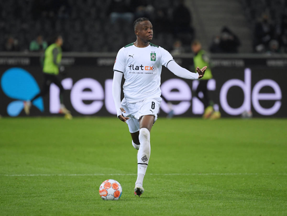 Denis Zakaria Walking In Football Field