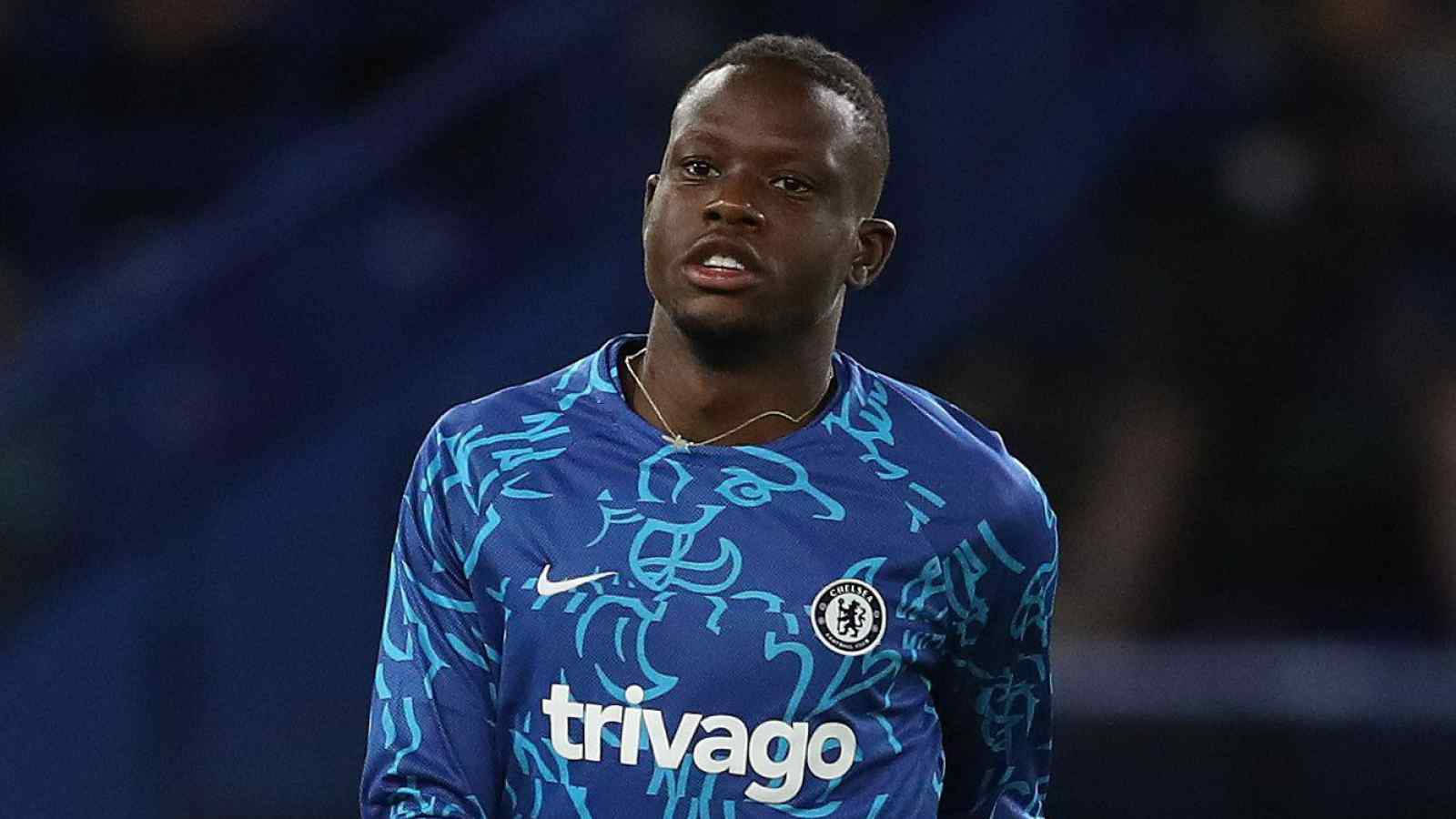 Denis Zakaria Wearing His Team's Blue Jersey Background