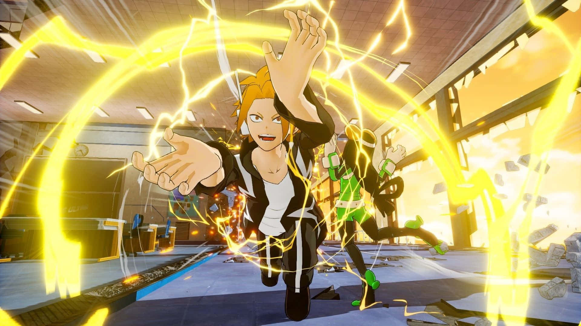 Denki Kaminari My Hero One's Justice Background