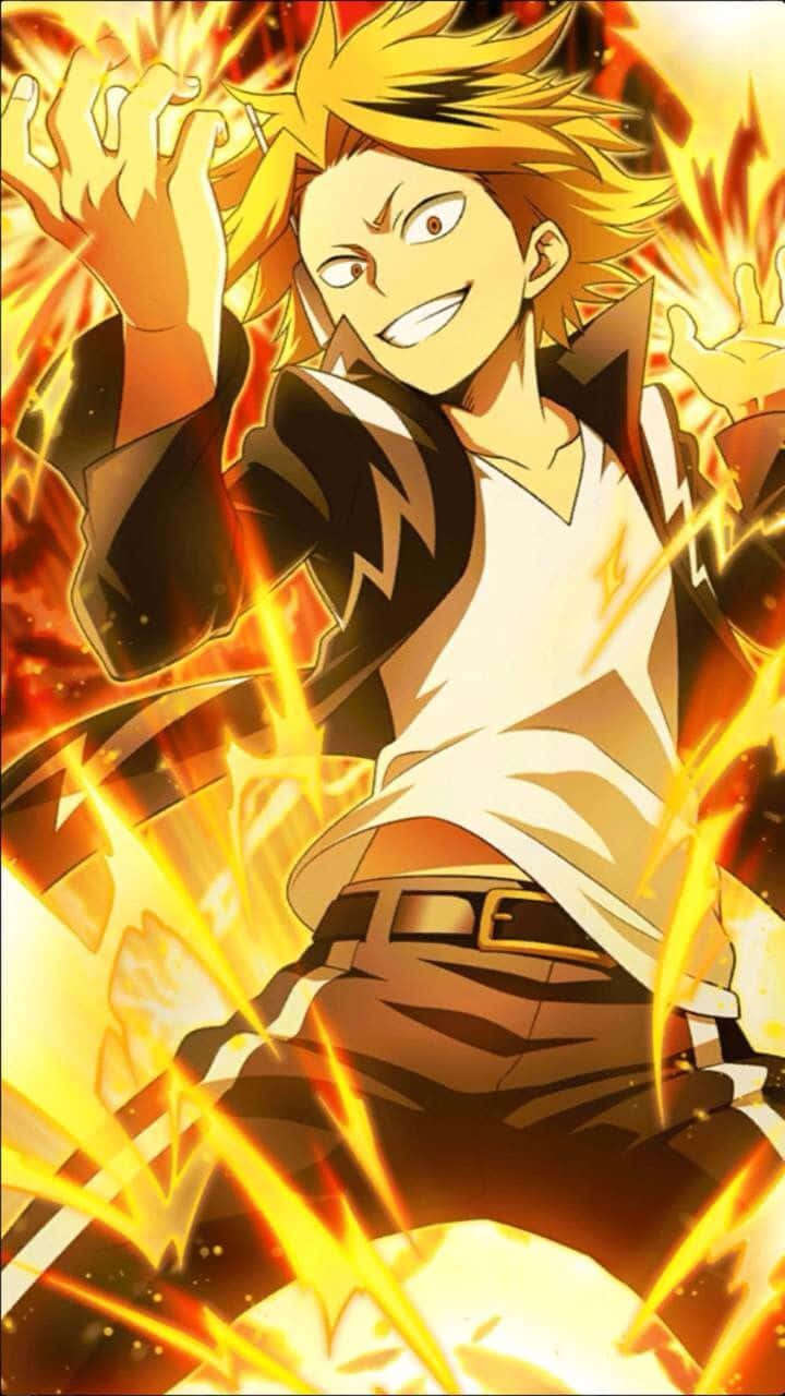 Denki Kaminari, Shocking Character In My Hero Academia Background