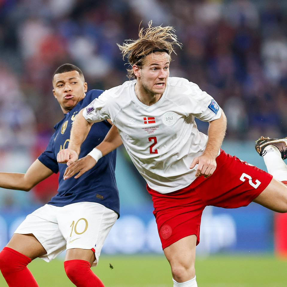 Denmark National Football Team Andersen Versus France Background