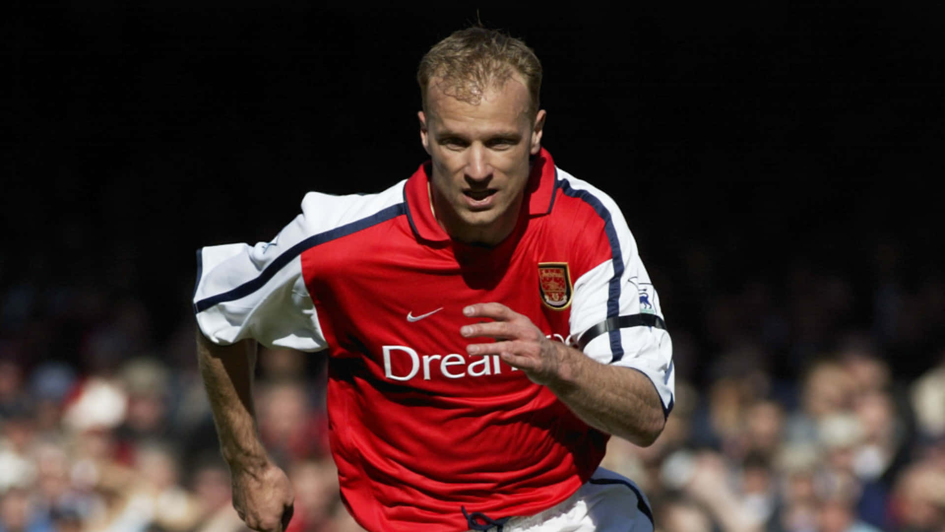 Dennis Bergkamp Arsenal Vs. Blackburn Rovers Background