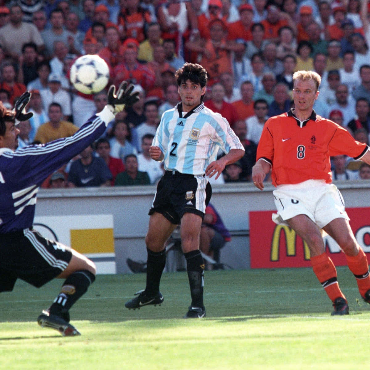 Dennis Bergkamp Holland Vs. Argentina 1998 World Cup Background