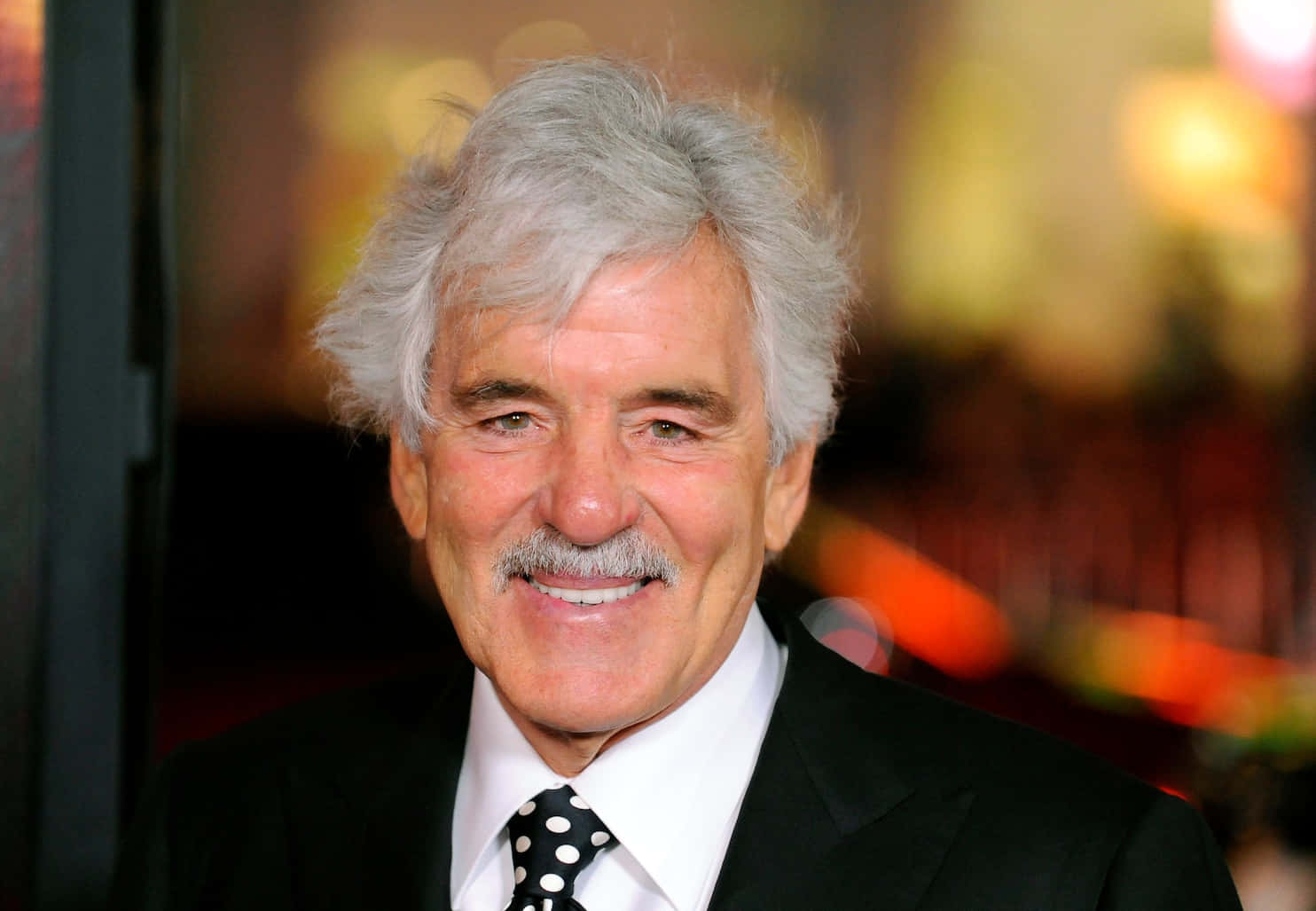 Dennis Farina In Deep Thought Background