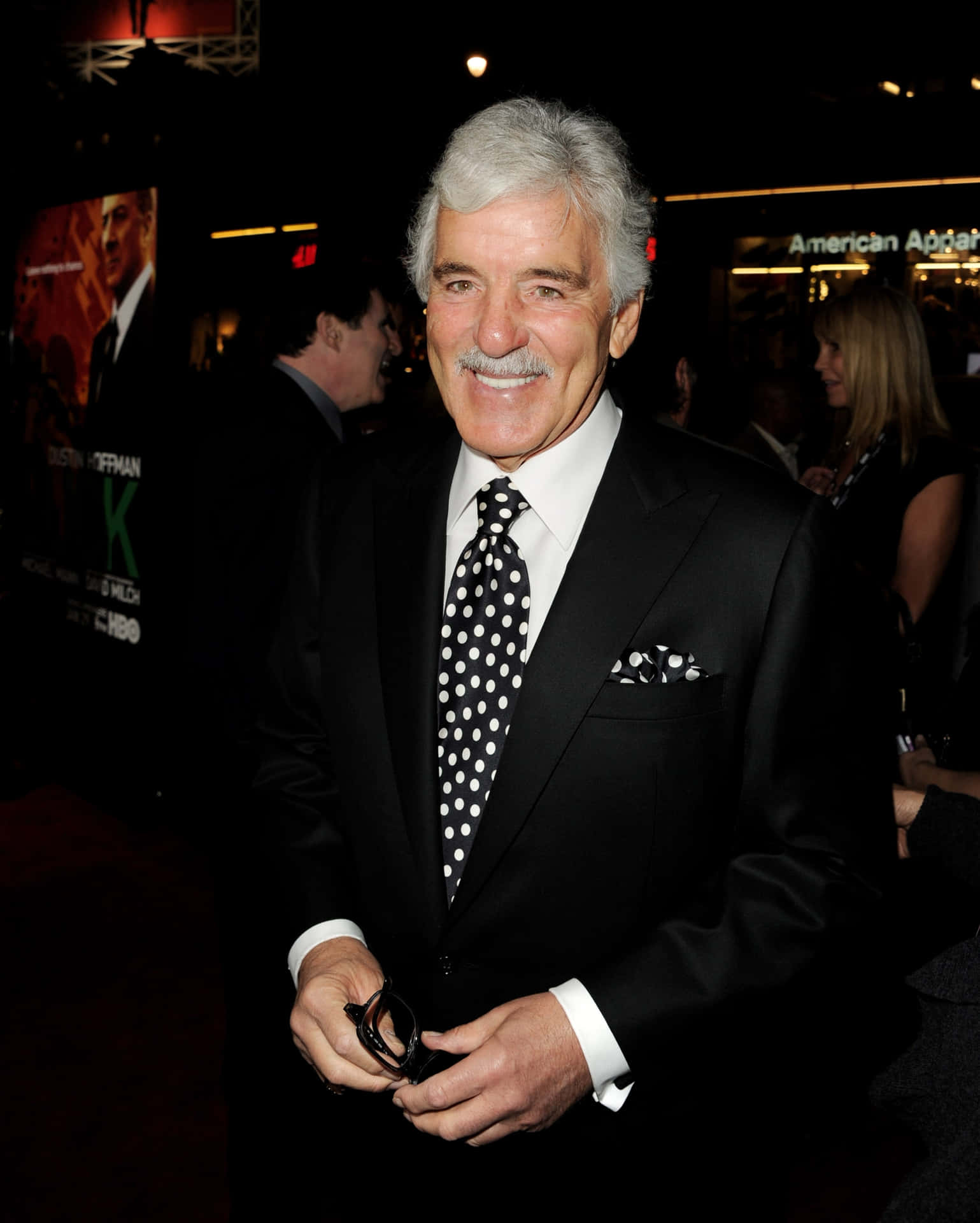 Dennis Farina, The Esteemed Actor, Standing In A Sharp-looking Suit