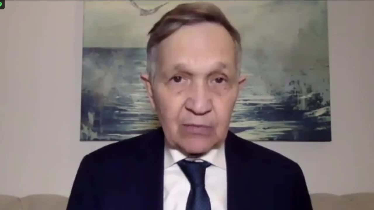 Dennis Kucinich With Serious Face Background