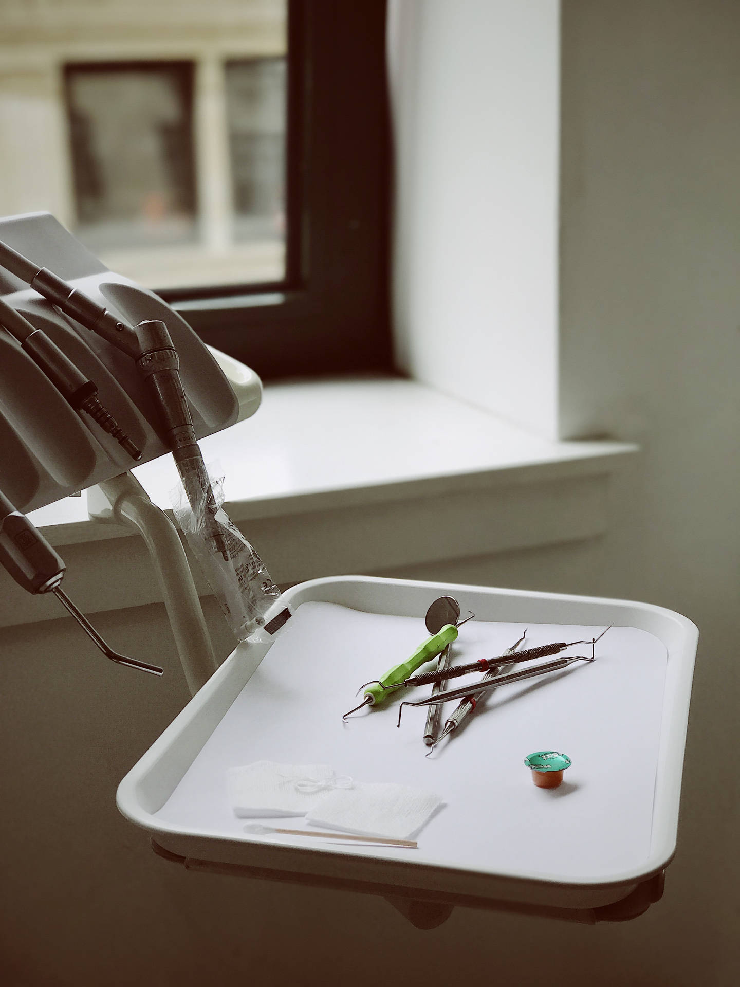 Dentistry Tools By A Window