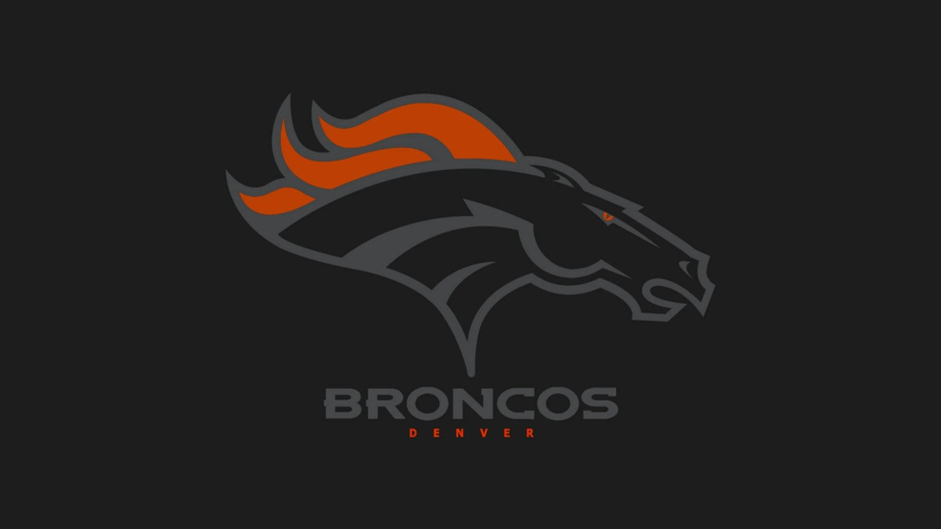 Denver Broncos Black Horse Background