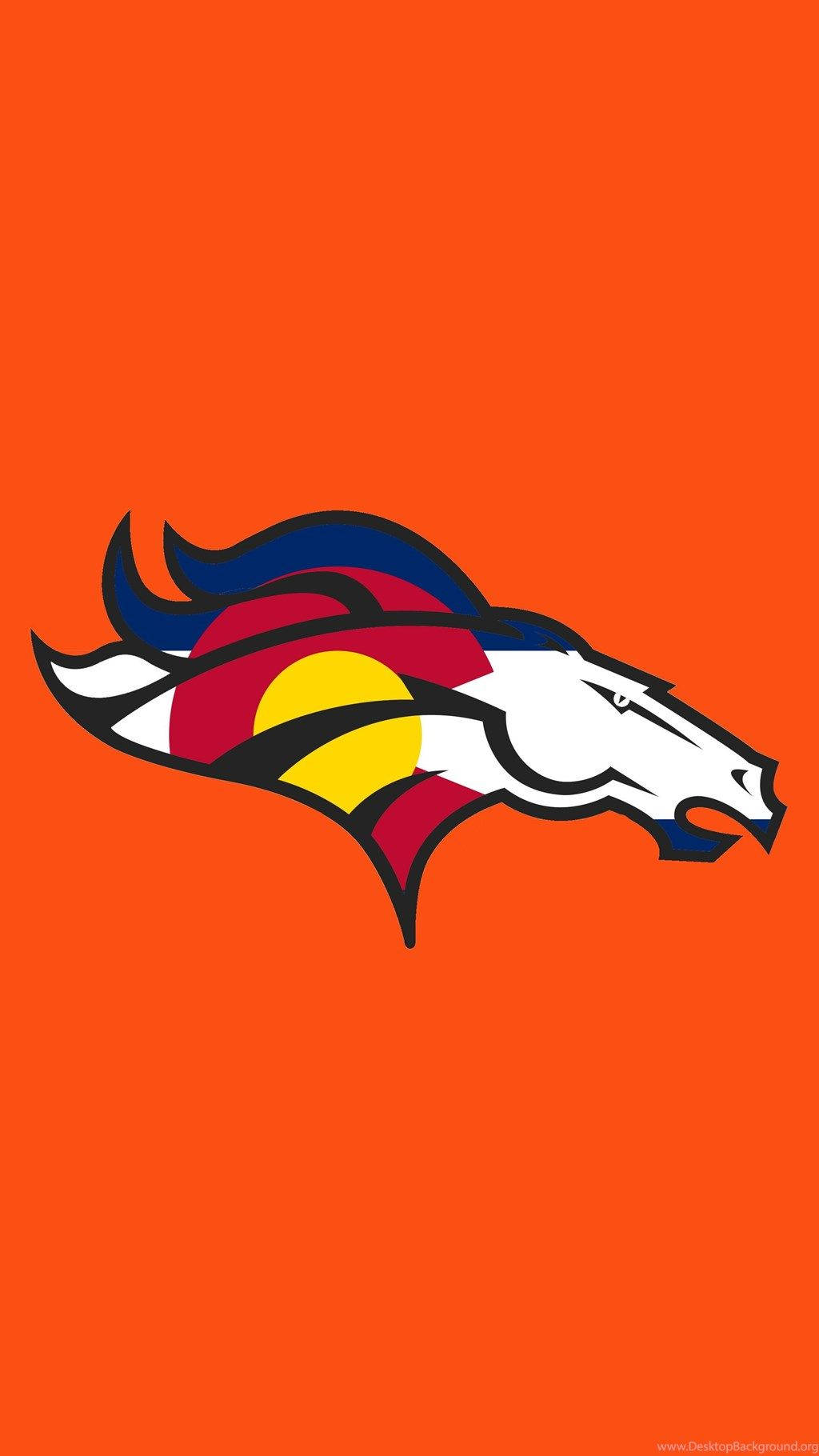 Denver Broncos Colorful Horse