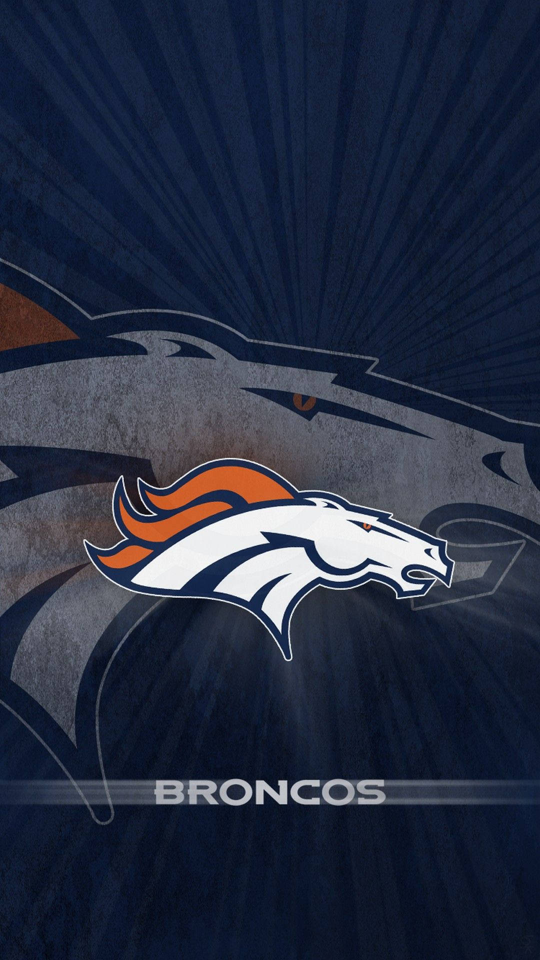 Denver Broncos Cool Logo Iphone Background