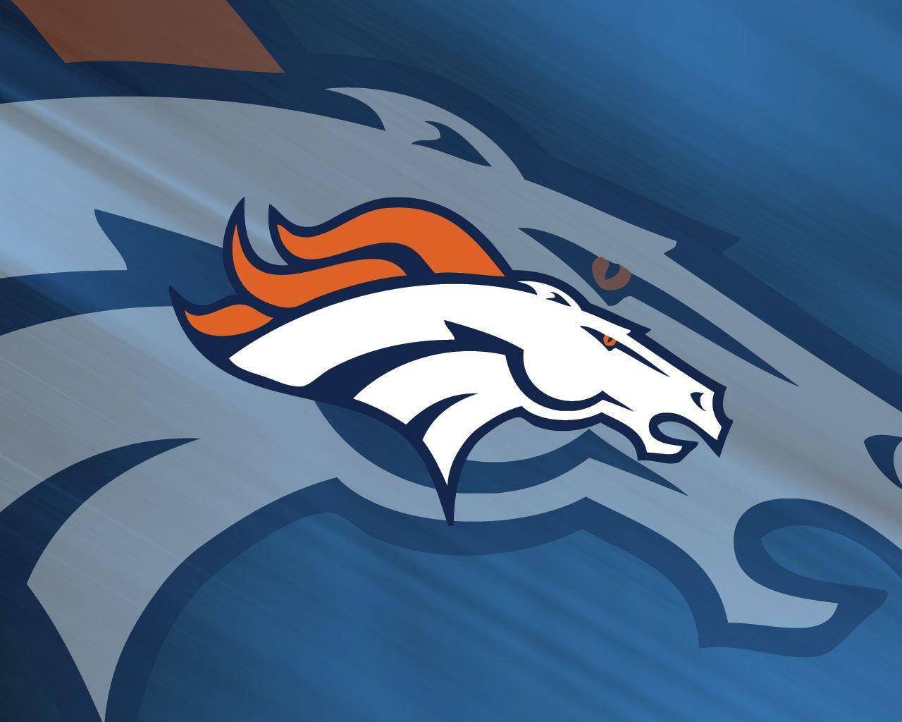 Denver Broncos Horse Nfl Team Logo Background