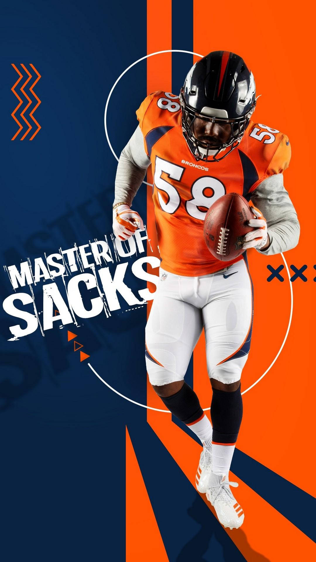 Denver Broncos Master Player Iphone Background