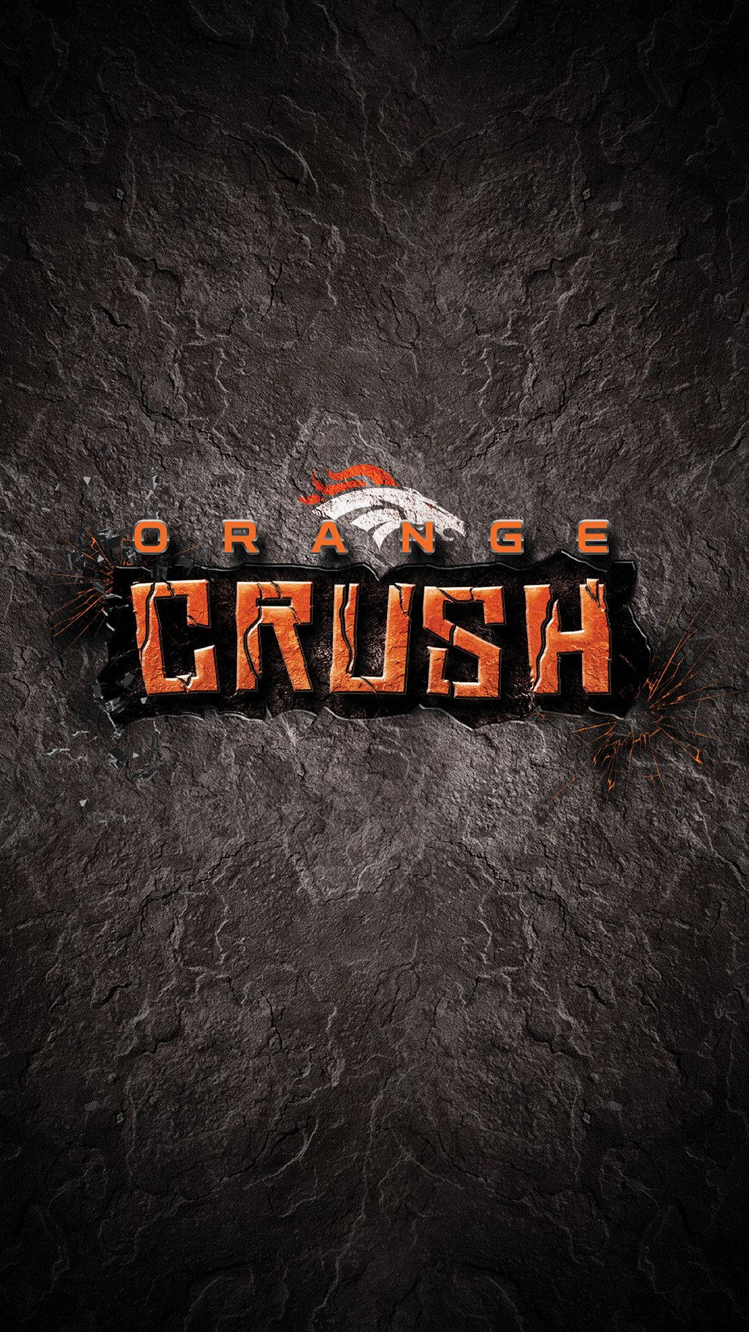 Denver Broncos Orange Crush Background