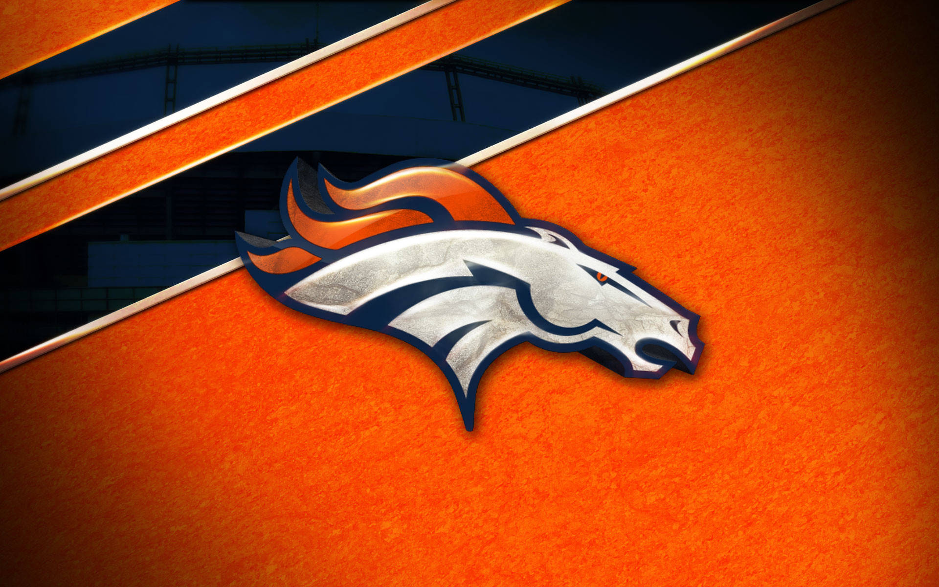 Denver Broncos Orange Horse Iphone Background