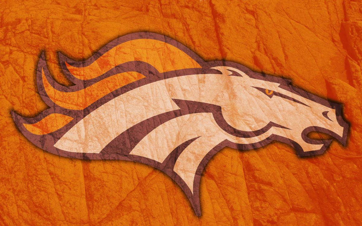 Denver Broncos Orange Horse Logo