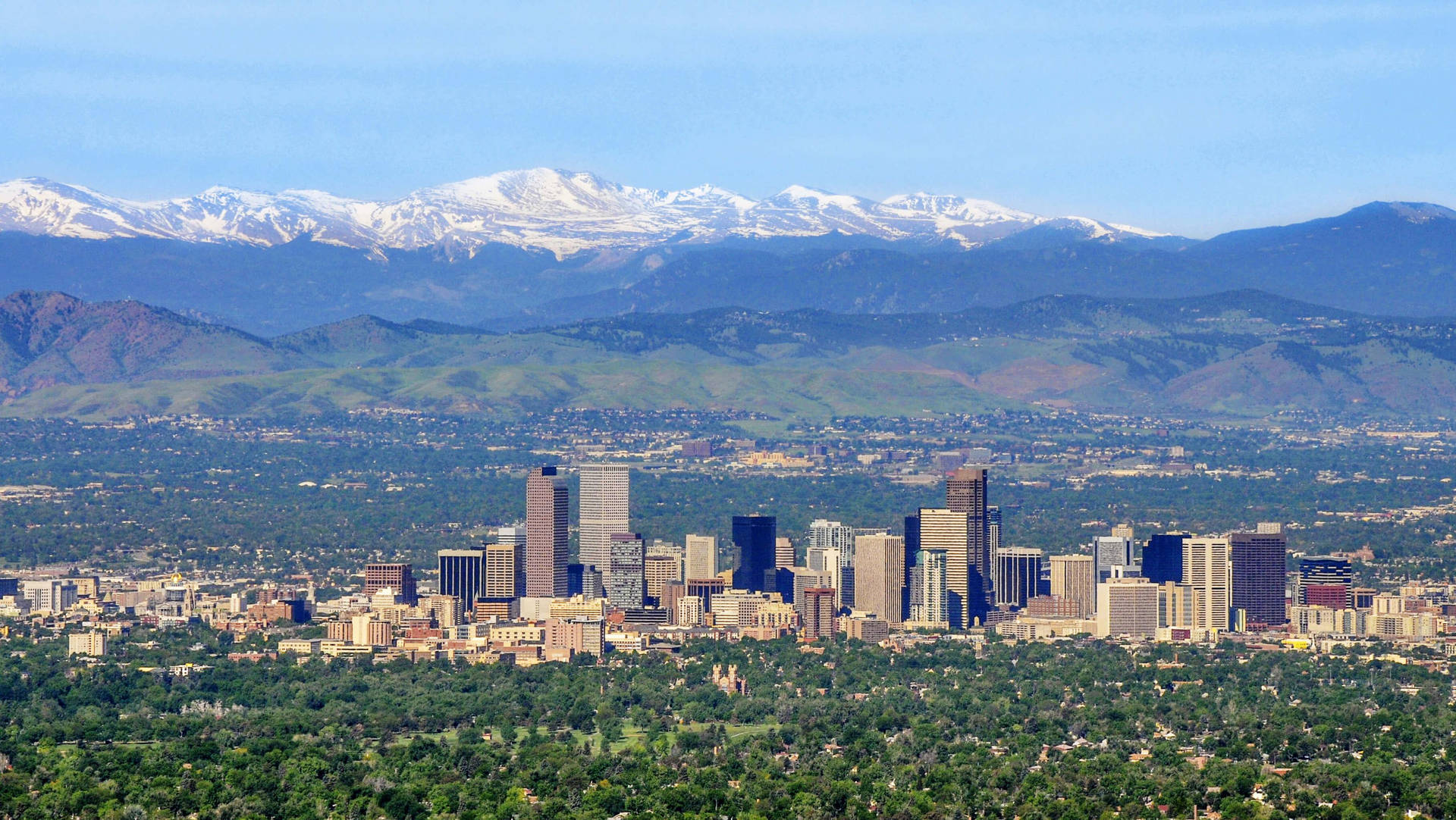 Denver City's Drone Shot