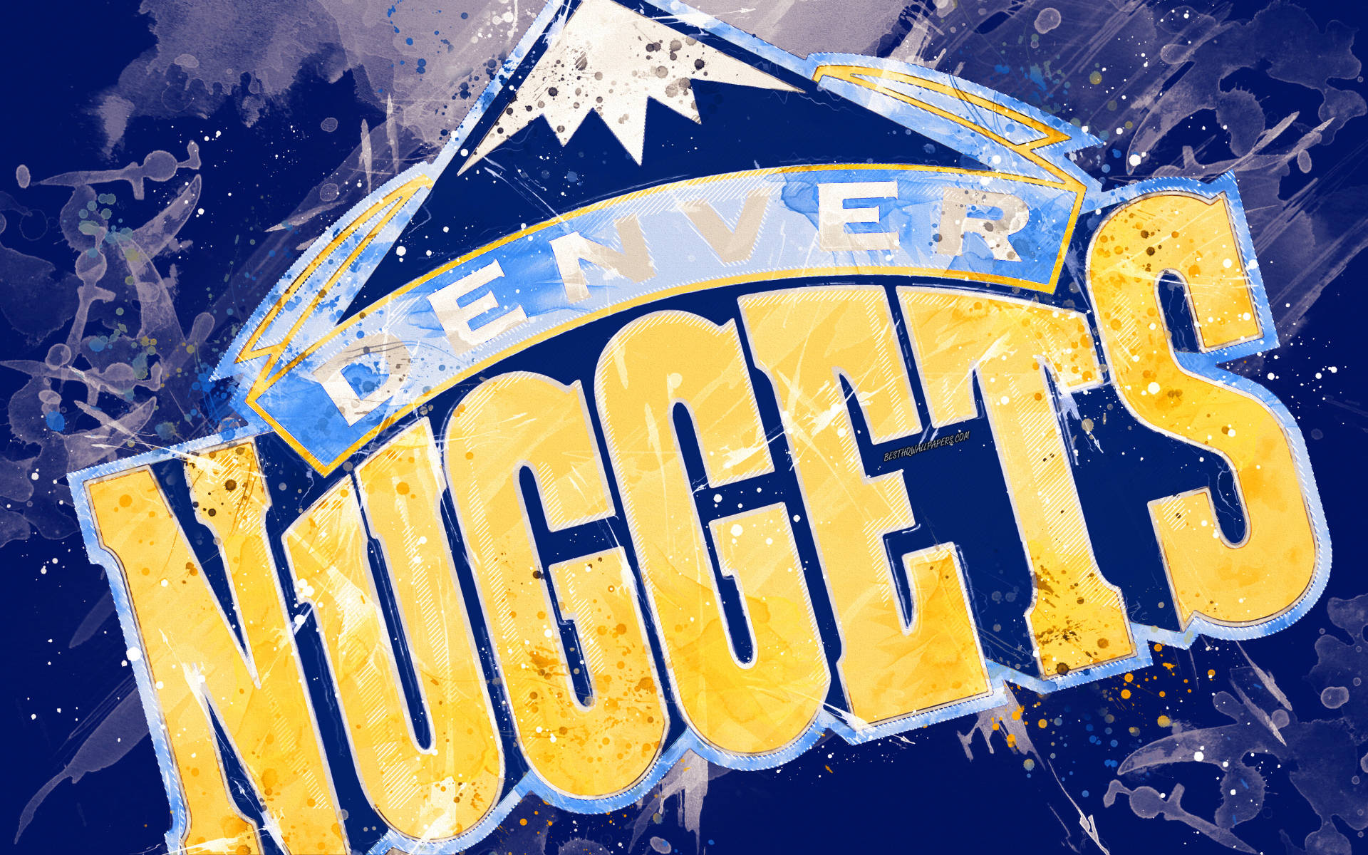 Denver Nuggets Logo Fan Art Background