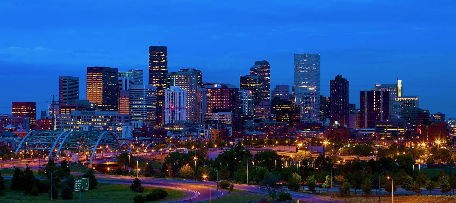 Denver Skyline Nightclub Colorado Desktop