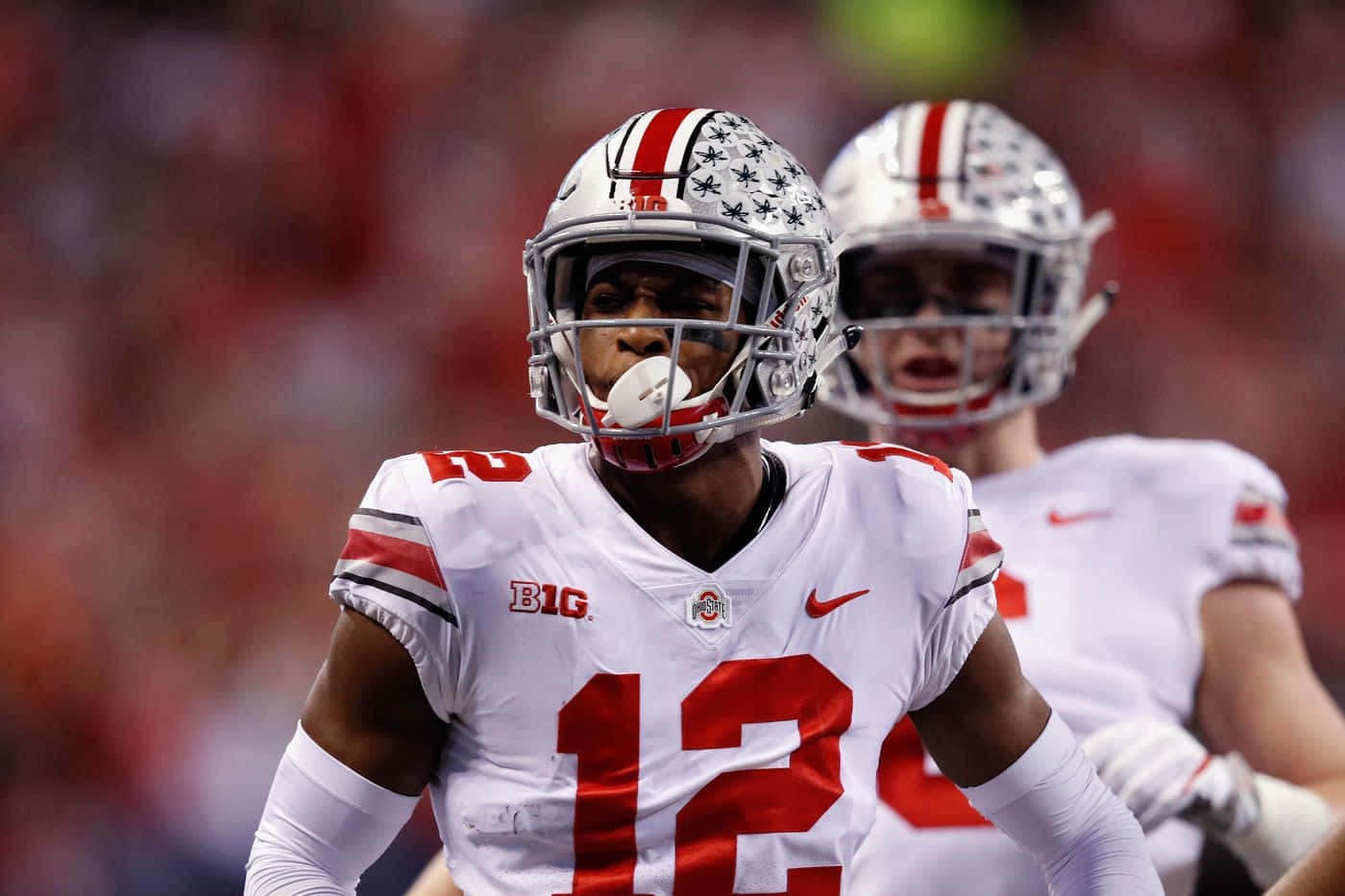 Denzel Ward Big Ten Championship Game Background