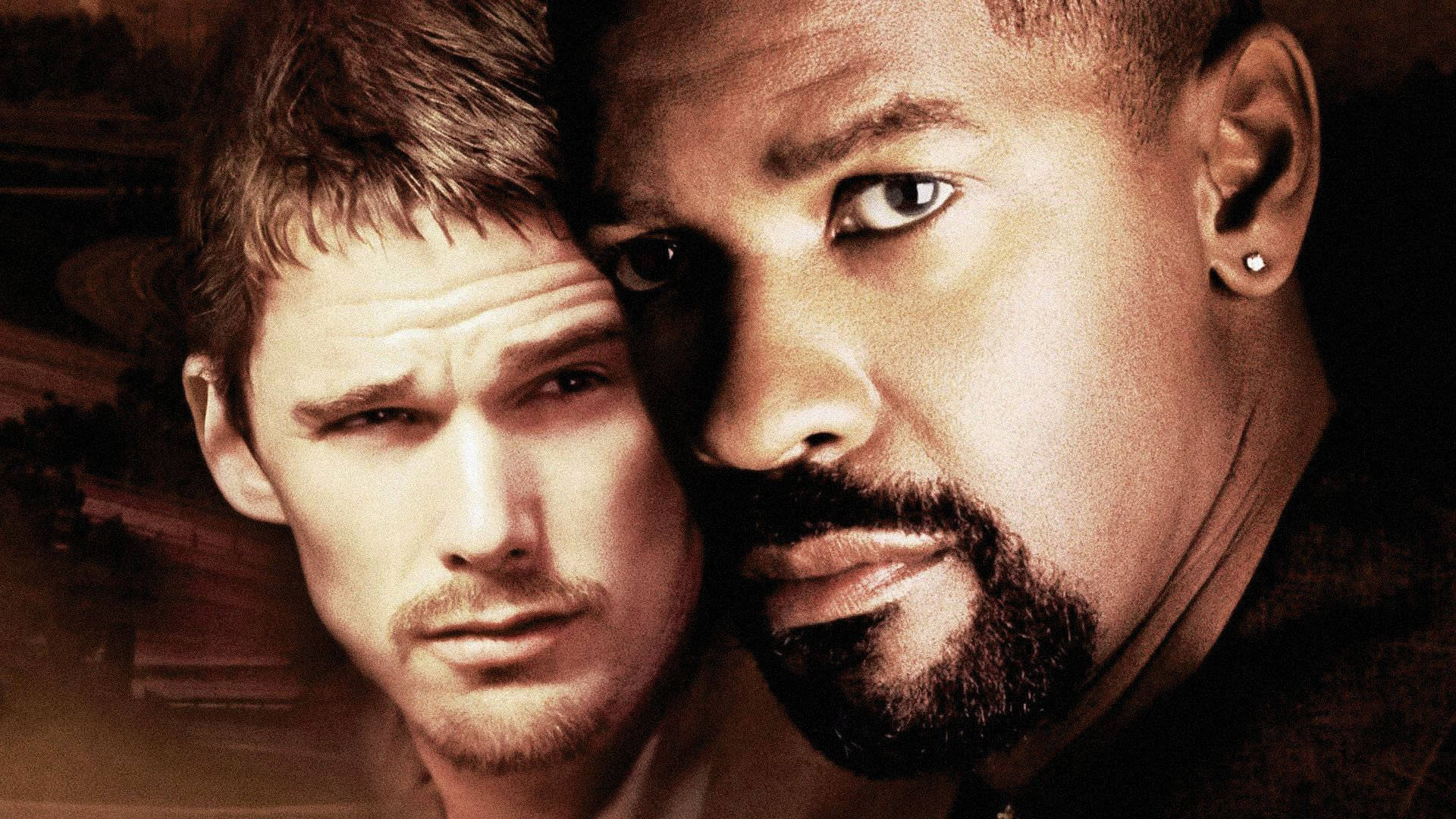 Denzel Washington And Ethan Hawke Training Day Film Background