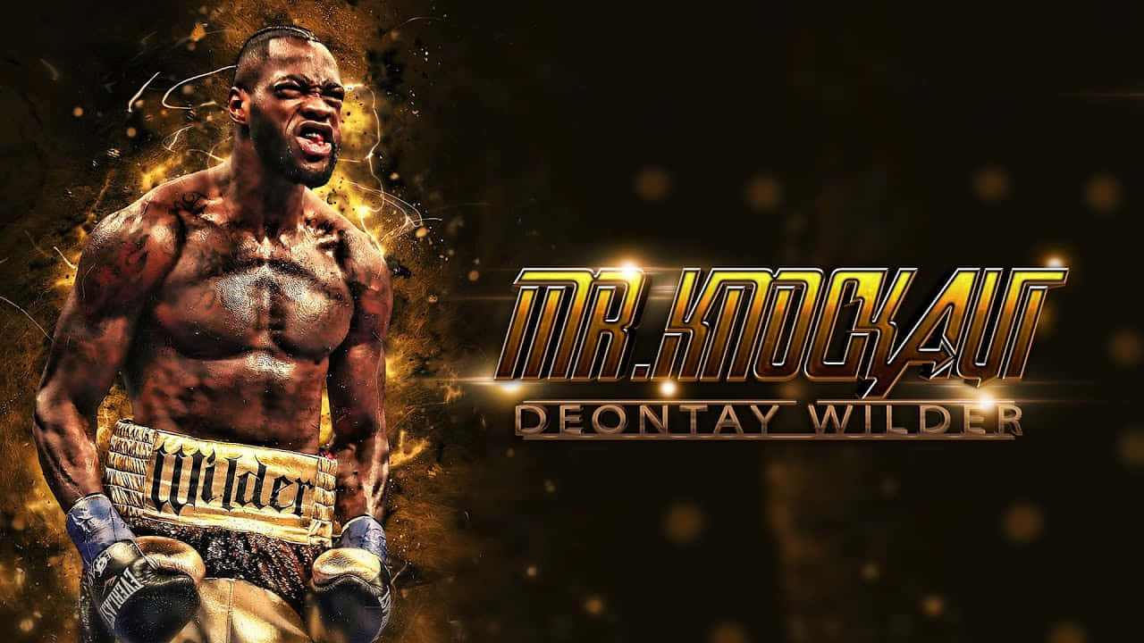 Deontay Wilder Mr Knockout Boxing Promo Background
