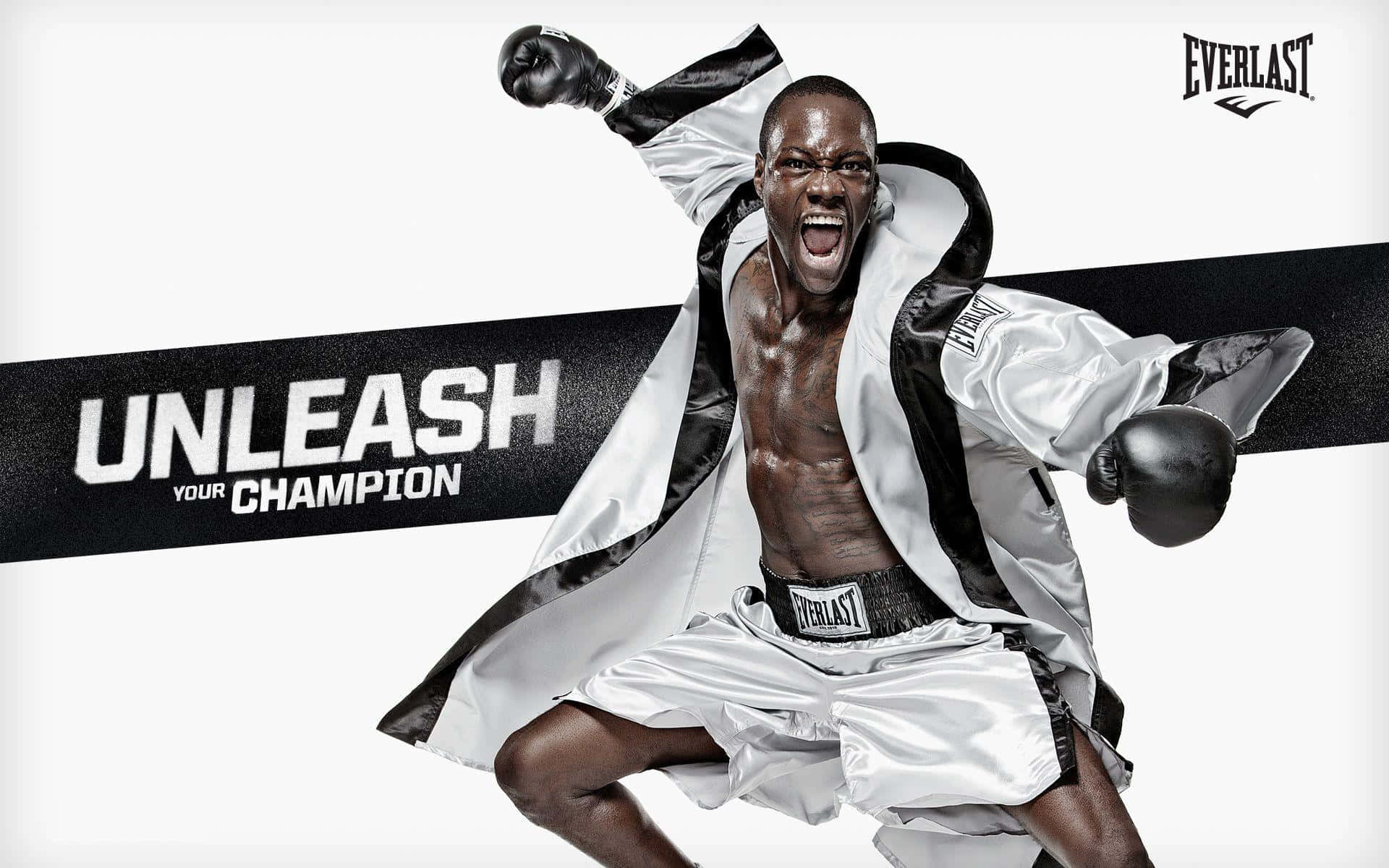 Deontay Wilder Unleash Your Champion Everlast Background