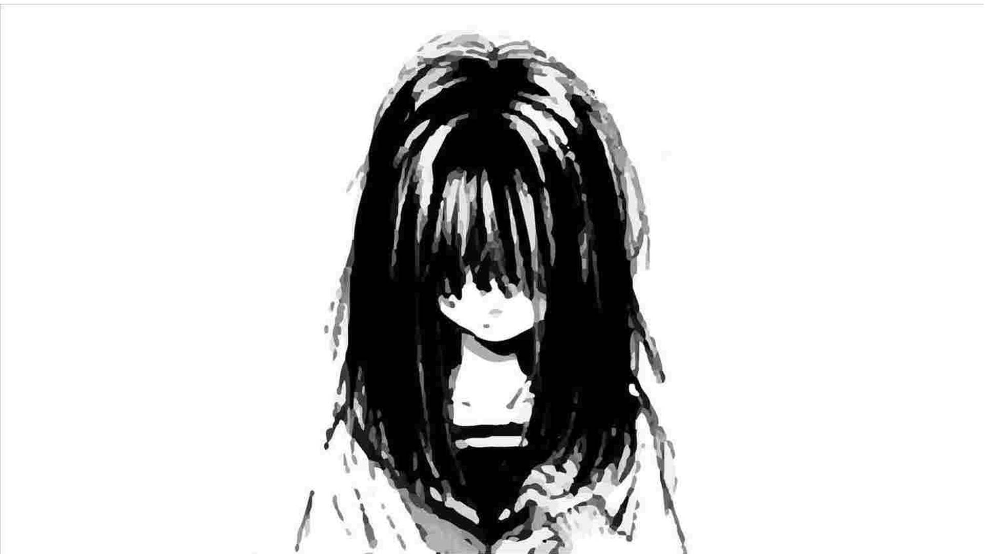 Depressed And Sad Anime 4k Girl Background