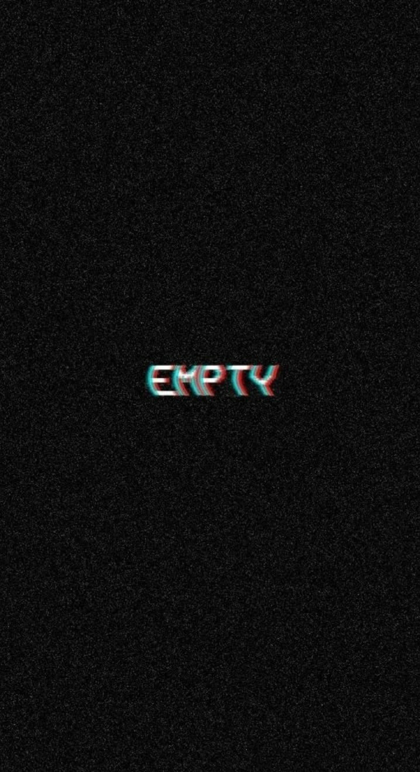 Depression Aesthetic Empty Background