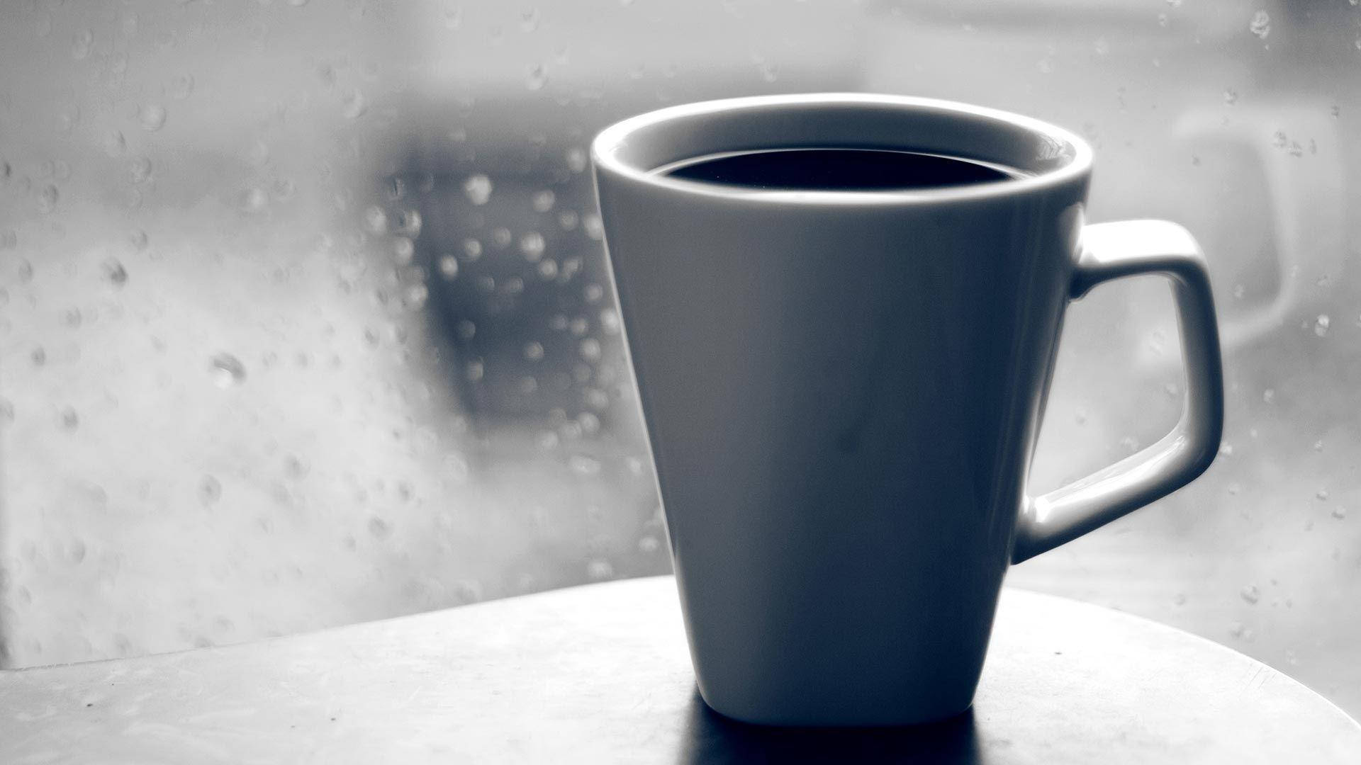 Depression Cup Of Coffee Background