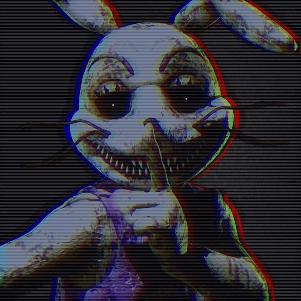 Deranged Glitchtrap Background