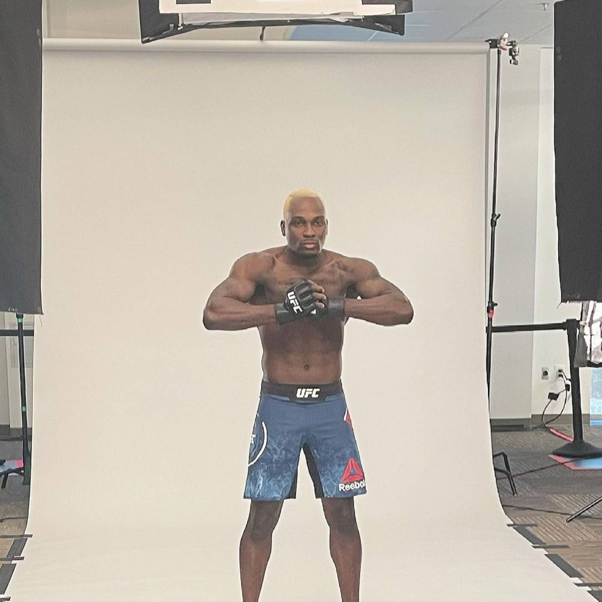 Derek Brunson Photoshoot Background