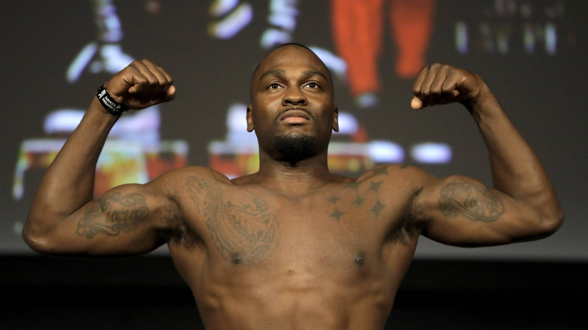 Derek Brunson Straight-faced Background