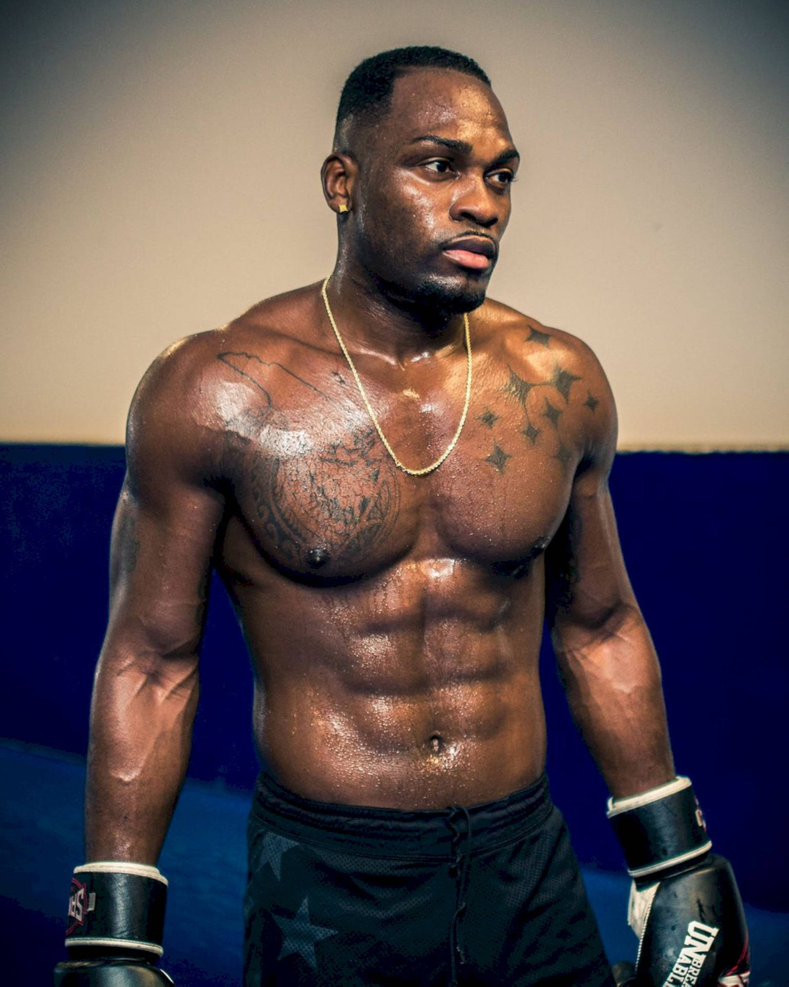 Derek Brunson Vignette Border Background