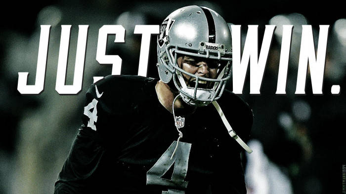 Derek Carr Just Win