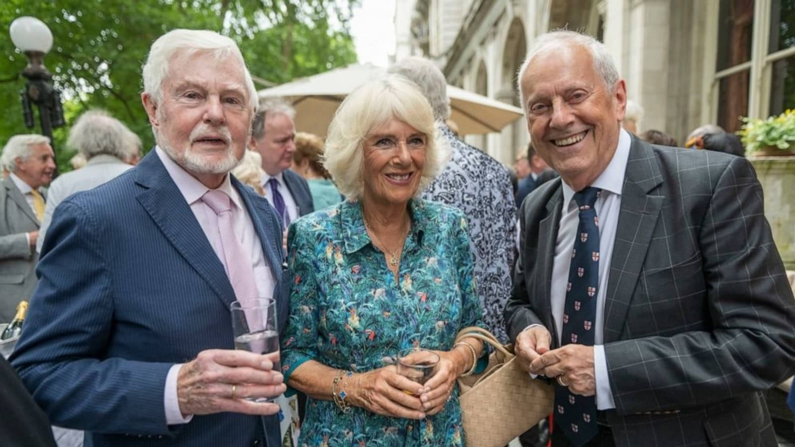 Derek Jacobi With Camilla, Queen Consort Of The Uk