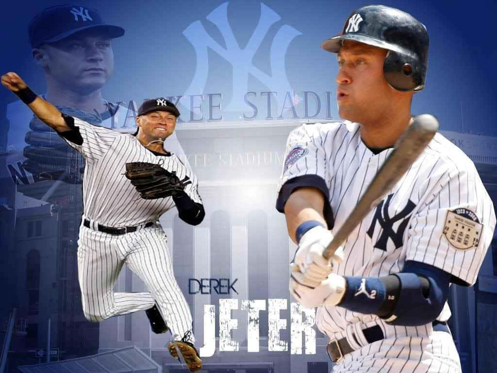 Derek Jeter-themed Background Background