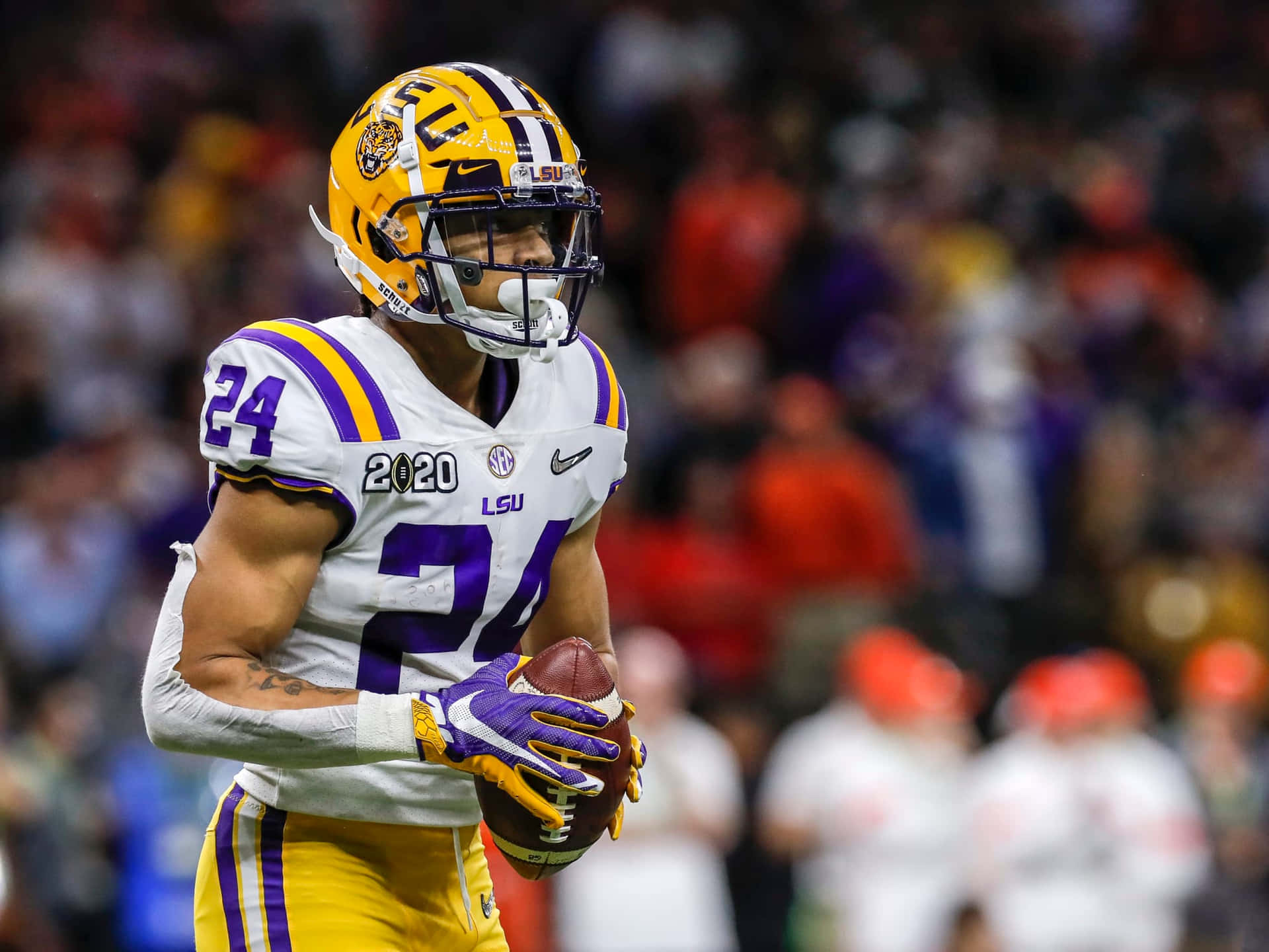 Derek Stingley Jr Lsu Cornerback Star