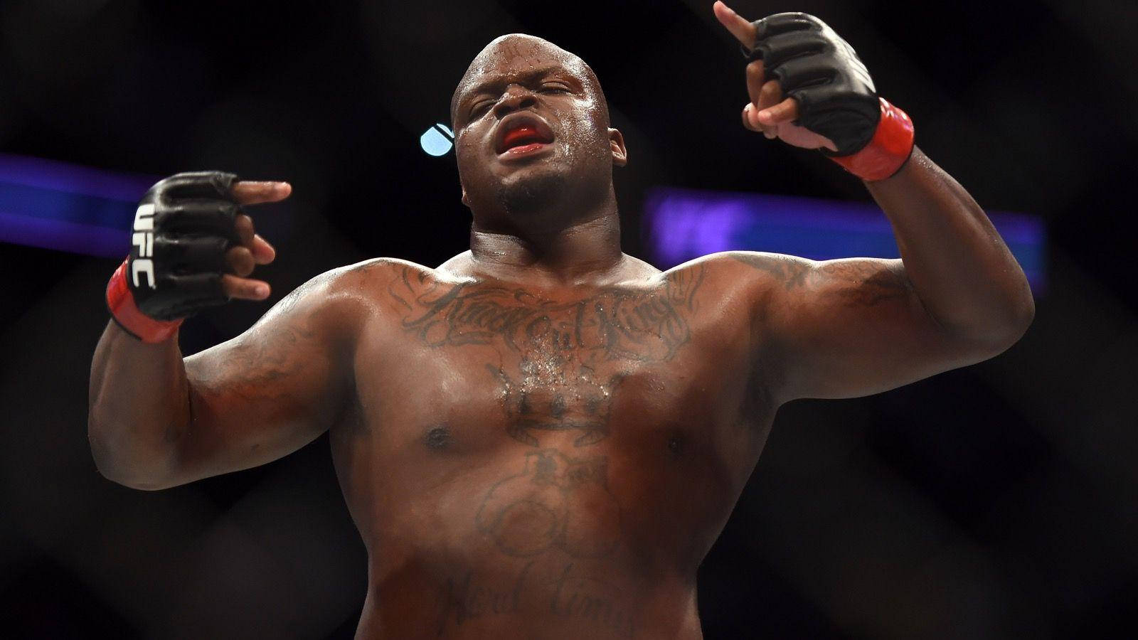 Derrick Lewis Fists Up