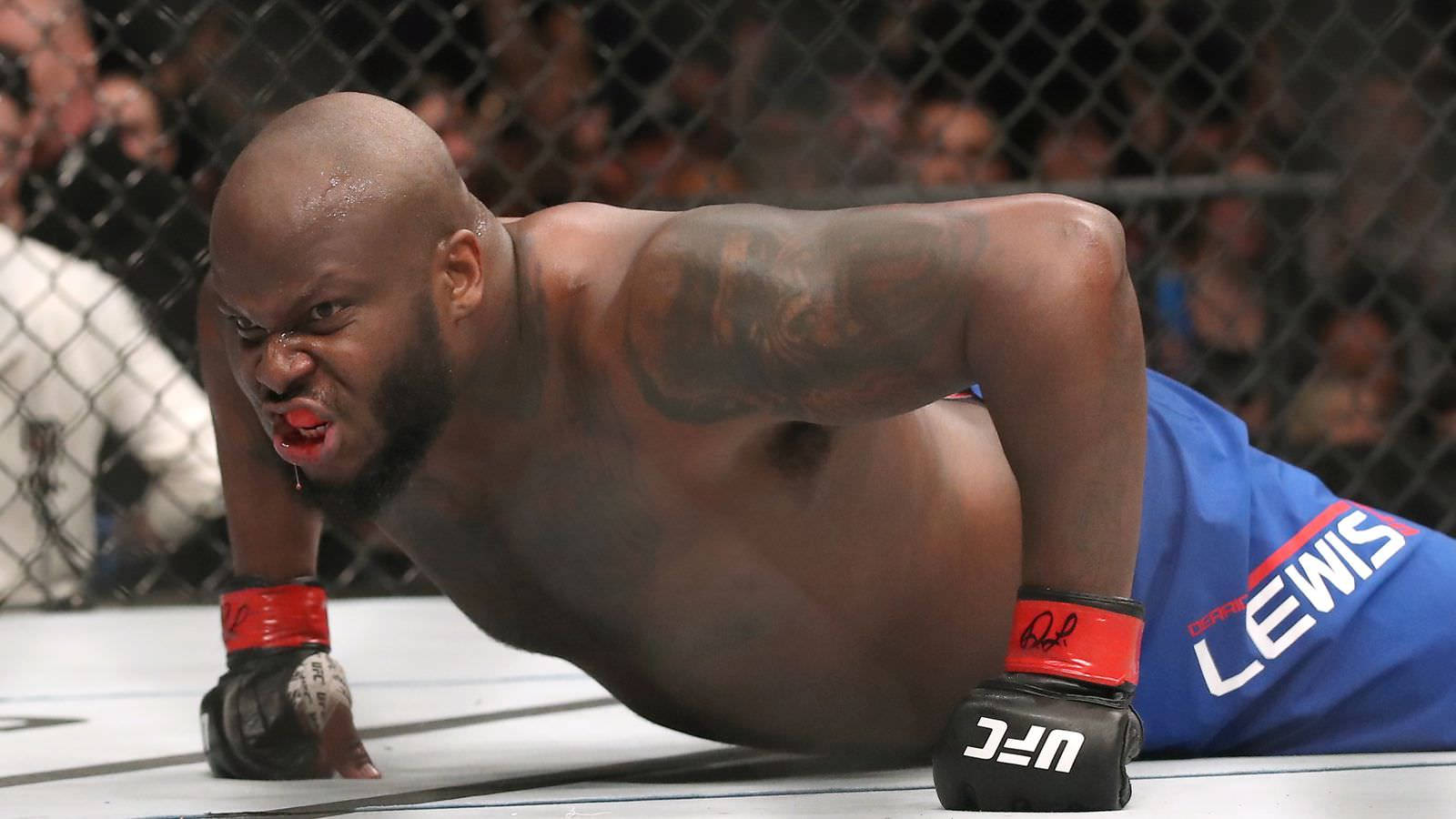 Derrick Lewis Getting Up Background