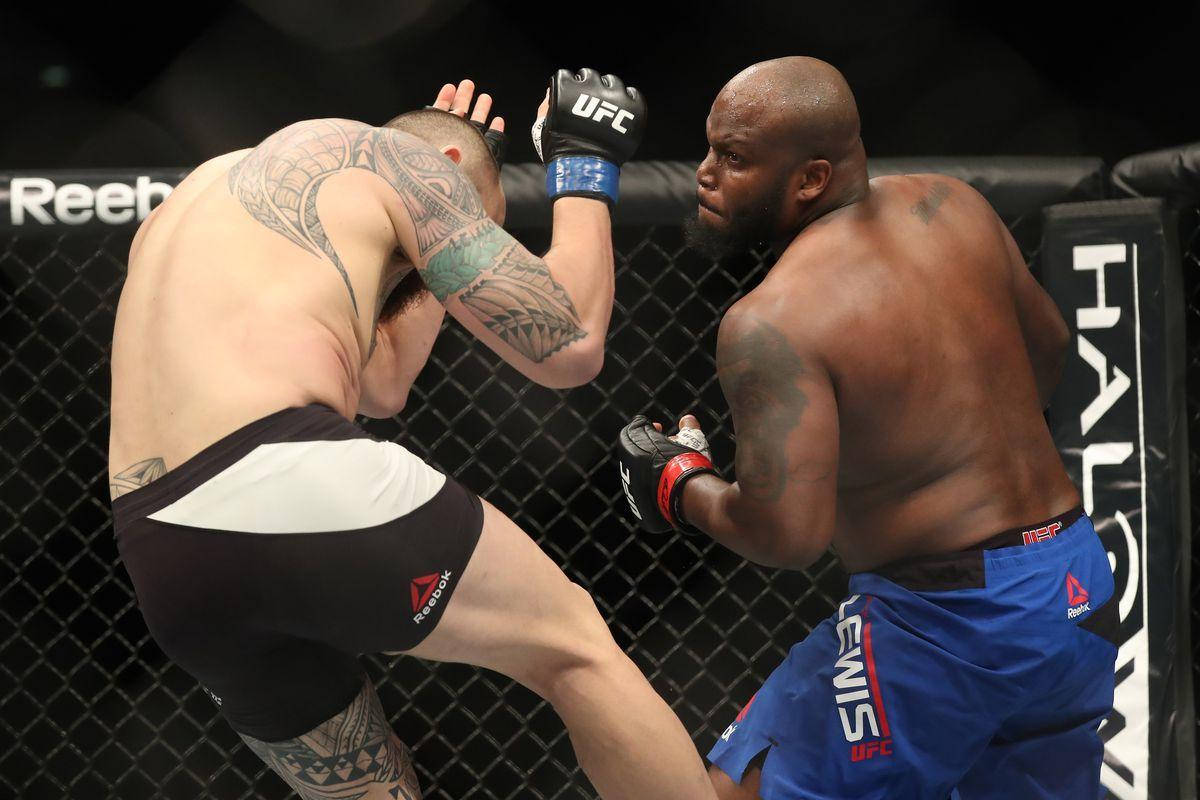 Derrick Lewis Opponent On Fence