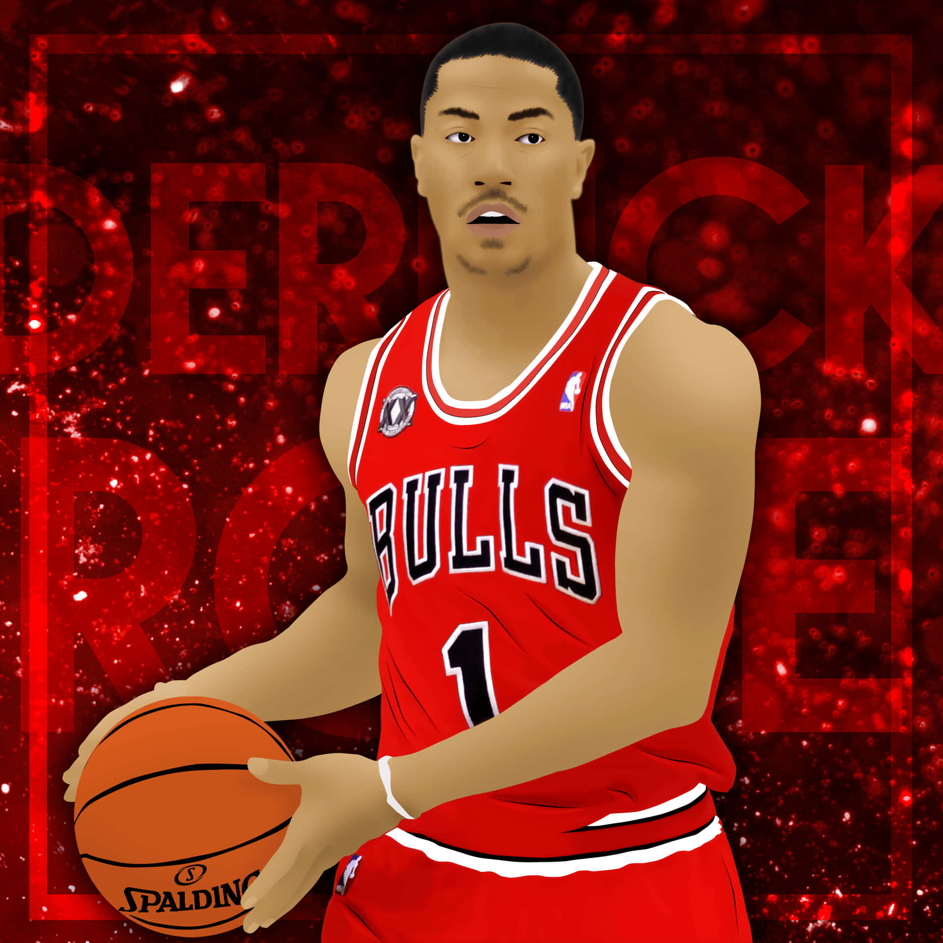 Derrick Rose In Action