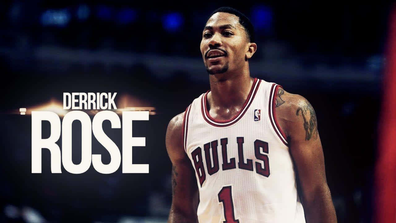 Derrick Rose In The Spotlight Background