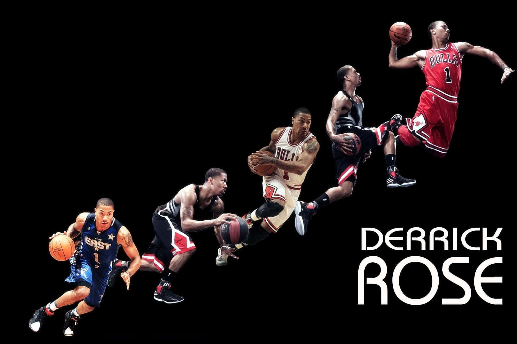 Derrick Rose Poster Background