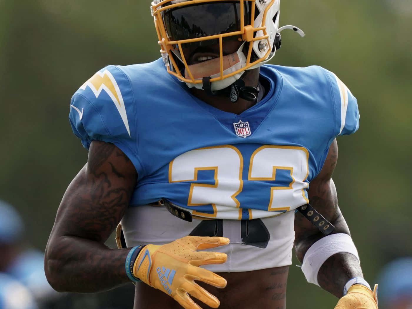 Derwin James Football Los Angeles Chargers Background