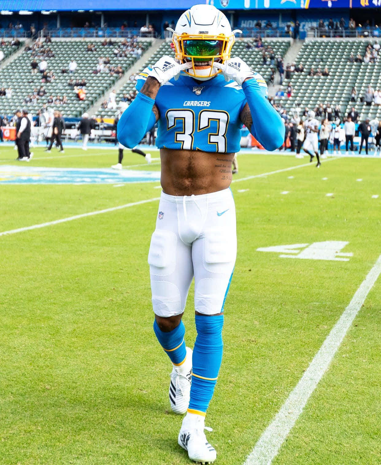 Derwin James Los Angeles Chargers Photo Background