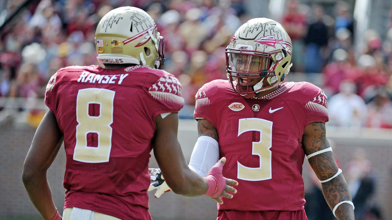 Derwin James With Jalen Ramsey Background