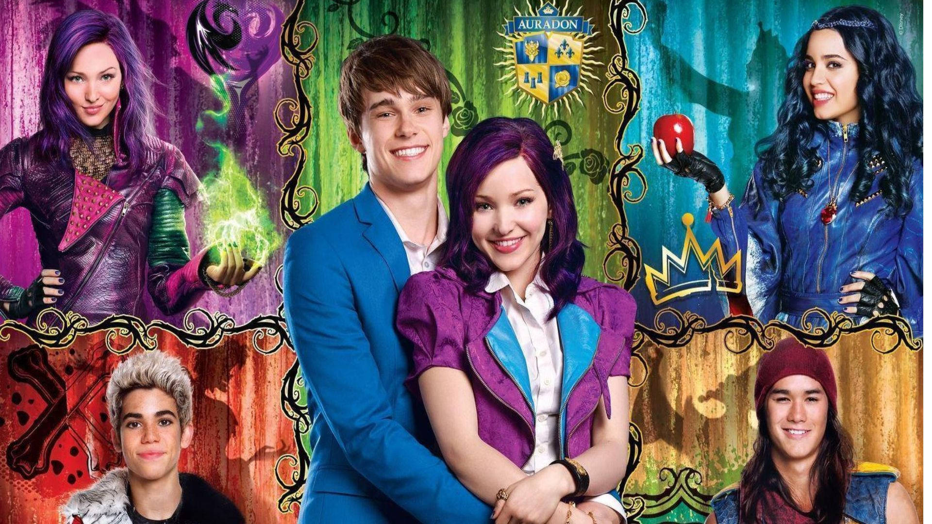 Descendants 2 Sweet Characters Background