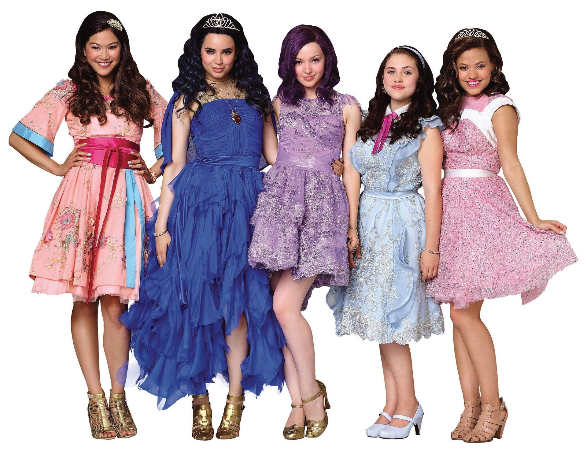 Descendants Audrey And Cast Background